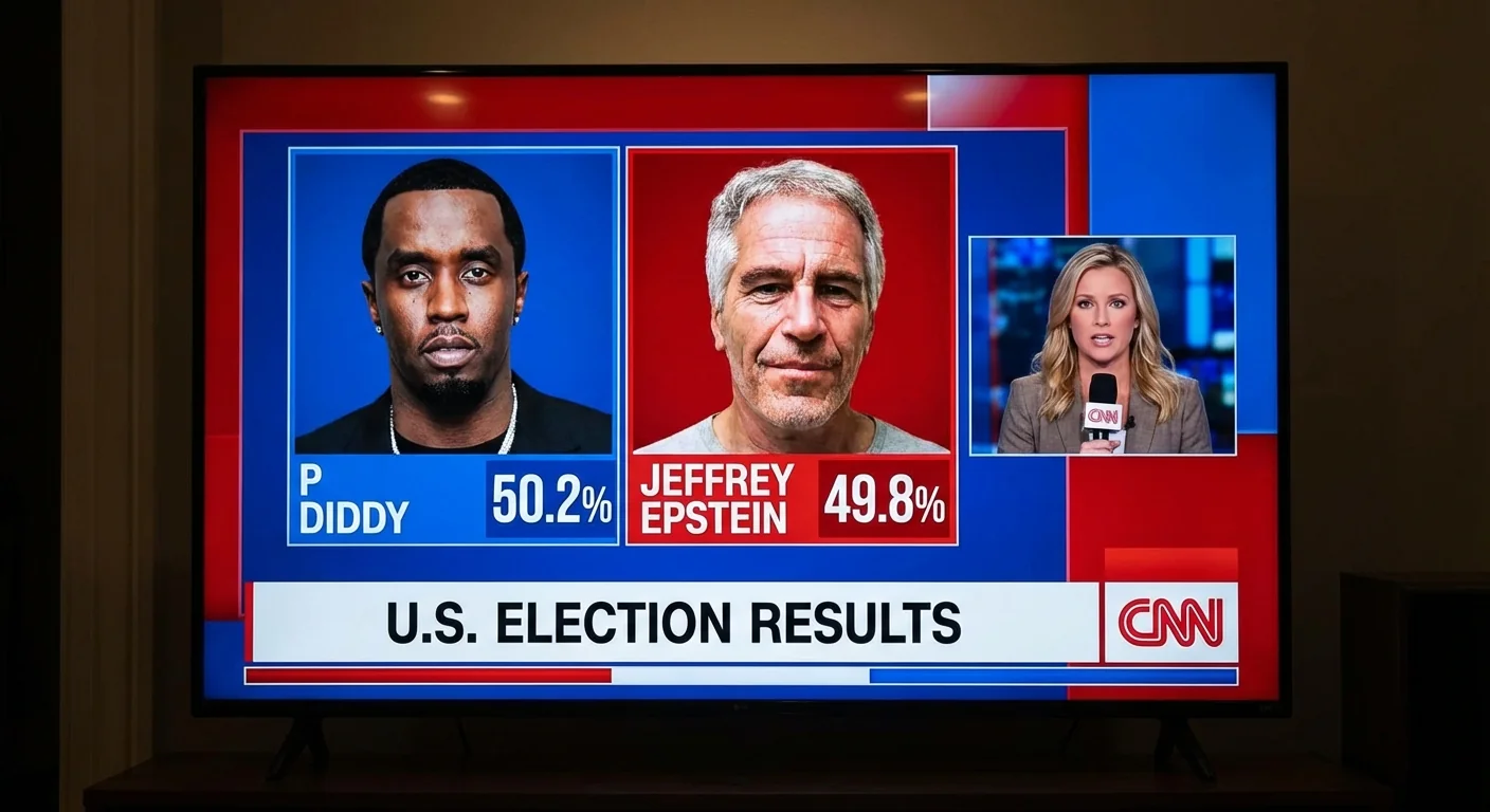 CNN Election Results TV Broadcast